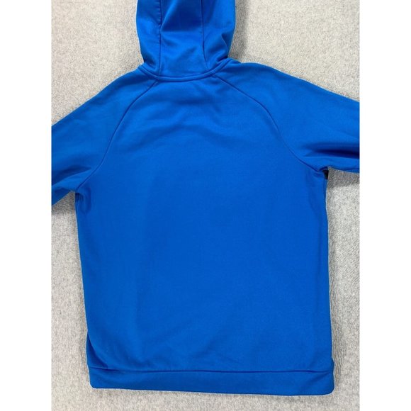 Nike Dri Fit Logo Midweight Hoodie Sweatshirt (Men's Large) Blue - Picture 12 of 12